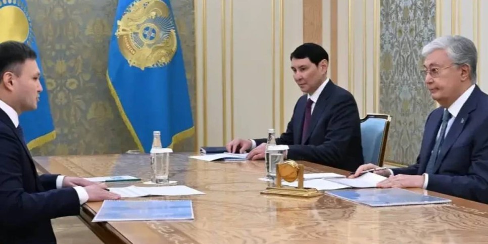 Мемлекет басшысы  Асхат Хасеновті қабылдады