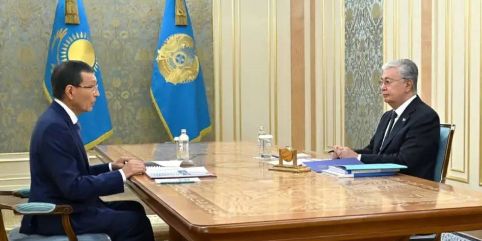 Президент Орталық сайлау комиссиясының төрағасы Нұрлан Әбдіровті қабылдады