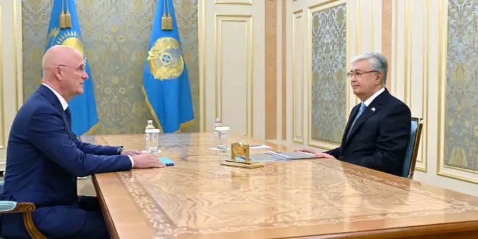 Қасым-Жомарт Тоқаев Роман Склярды қабылдады