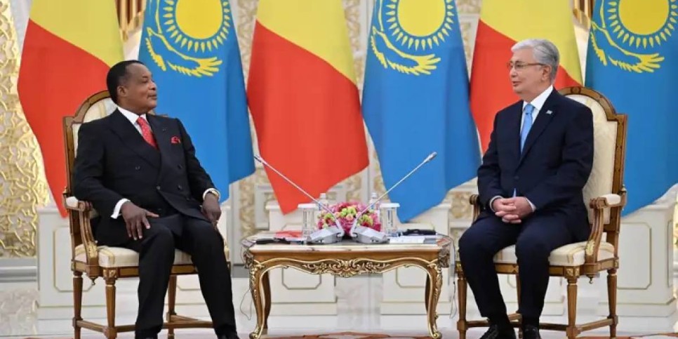 Мемлекет басшысы Конго Республикасының Президентімен шағын құрамда келіссөз жүргізді