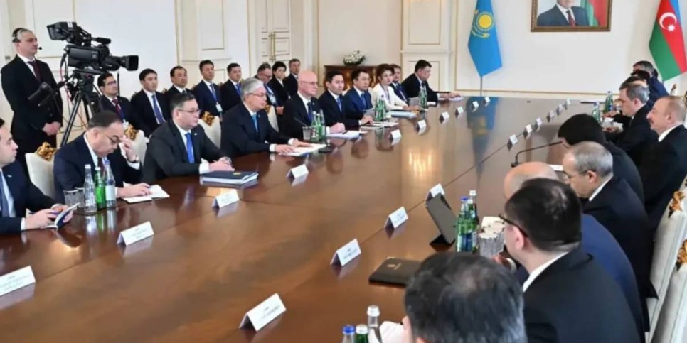 Қазақстан мен Әзербайжанның Жоғары мемлекетаралық кеңесінің бірінші отырысы өтті