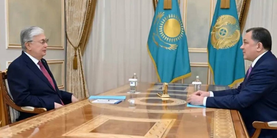 Президент Маңғыстау облысының әкімі Нұрлан Ноғаевты қабылдады