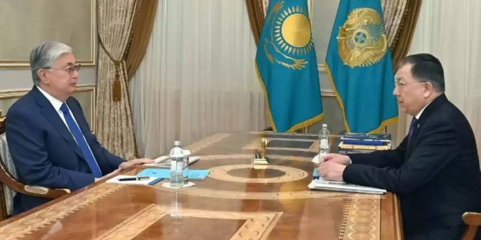 Президент әл-Фараби атындағы ҚазҰУ-дың ректоры Жансейіт Түймебаевты қабылдады
