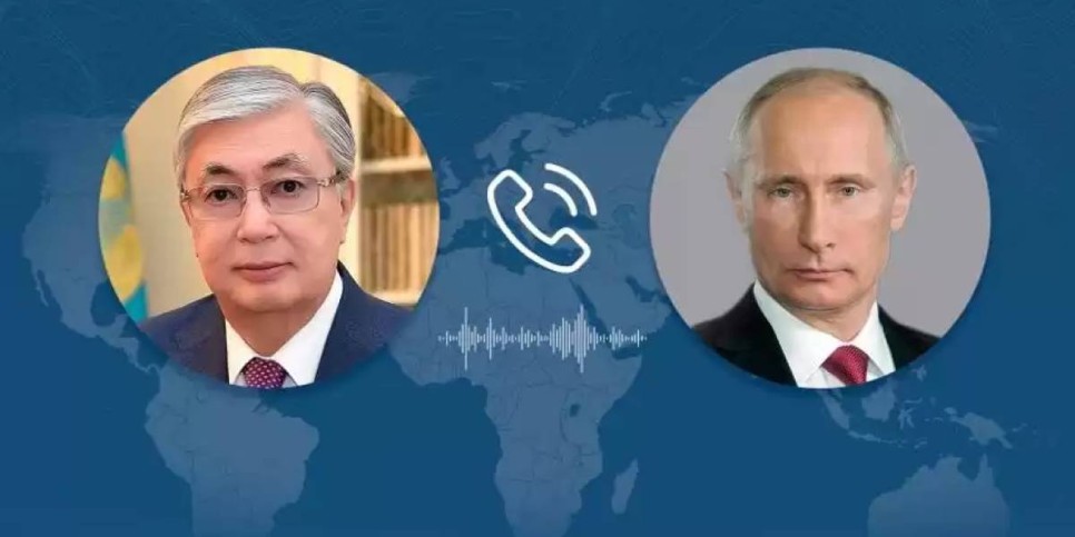 Мемлекет басшысы Владимир Путинмен сөйлесті