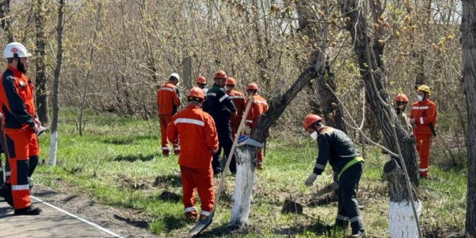 Металлургтер “Таза Қазақстан” экологиялық акциясын өткізді