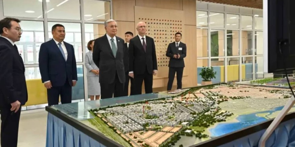 Қасым-Жомарт Тоқаев Қосшы қаласының даму жоспарымен танысты