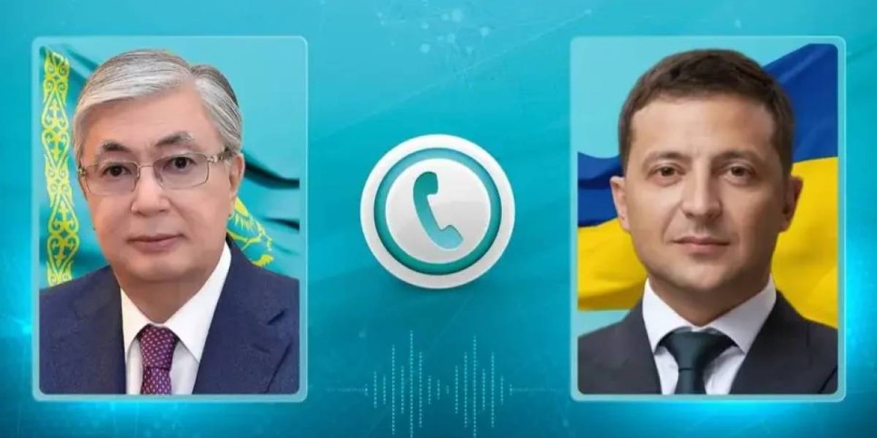 Владимир Зеленский Қасым-Жомарт Тоқаевқа ризашылығын білдірді