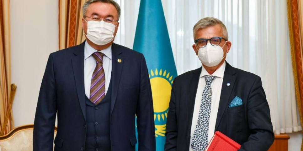 ҚР Сыртқы істер министрі Еуроодақтың арнаулы өкілімен кездесті