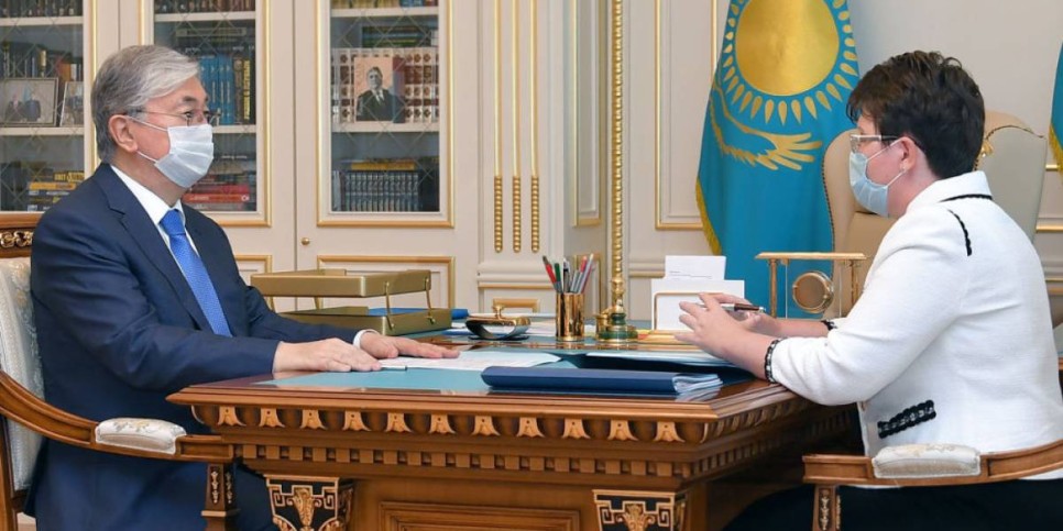 Есеп комитетінің төрағасы Тоқаевқа тексерістердің қорытындысы туралы баяндады