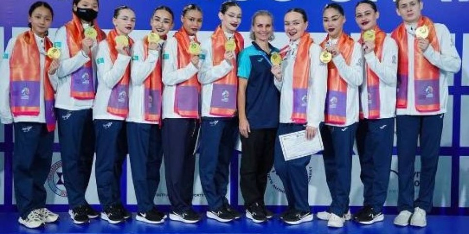 Қазақстан құрамасы артистік жүзуден Азия чемпионатының Кубогын жеңіп алды