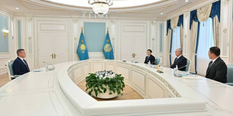 Президент Дүниежүзілік допингке қарсы агенттік президенті Витольд Баньканы қабылдады