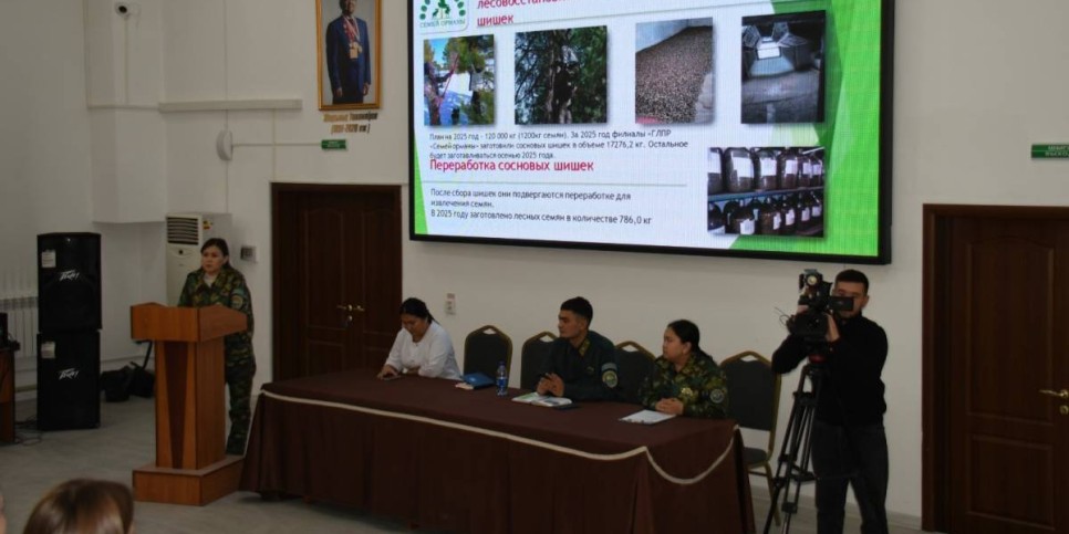 Абай облысында «Таза Қазақстан» аясында студенттерге экологиялық дәріс өтті