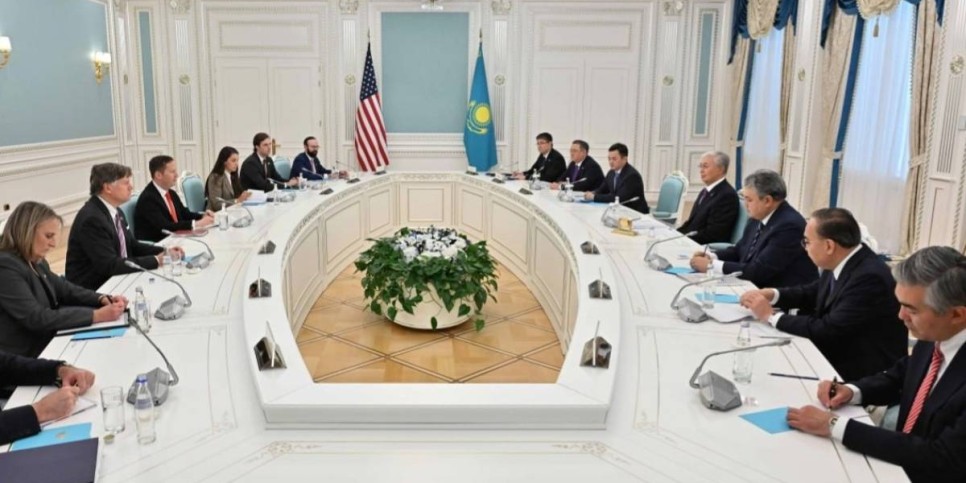 Президент Трамптың арнайы өкілі және АҚШ Мемлекеттік хатшысының бірінші орынбасарымен кездесті