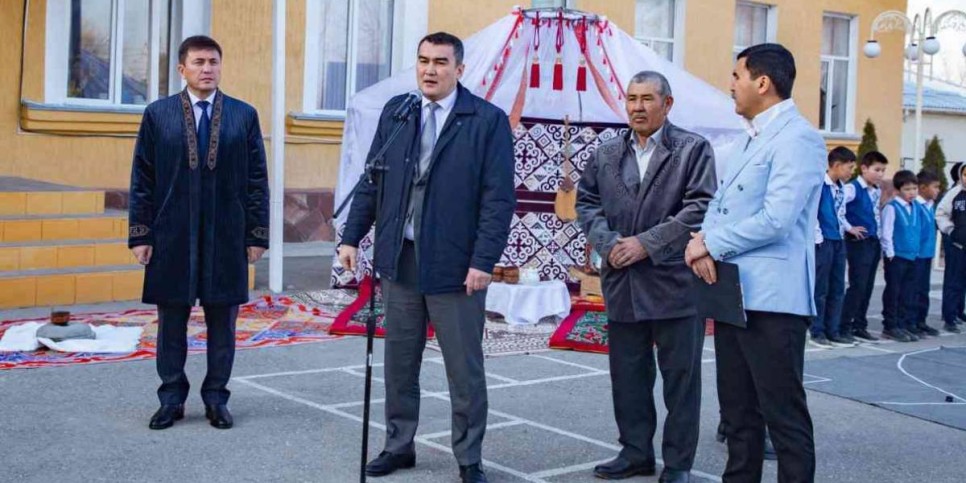 Көкбастау ауылының Амангелді мектебінде «ЭTNO – AUYL» кешені ашылды